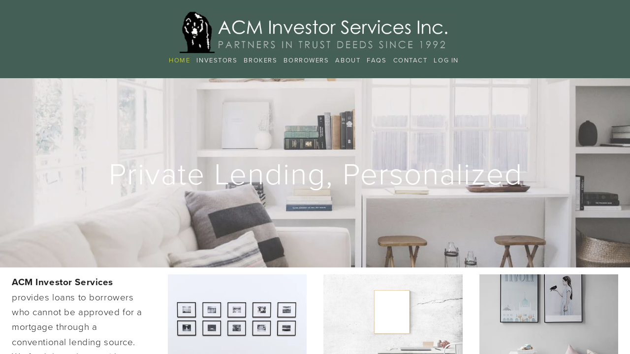 Screenshot of www.acmis.net