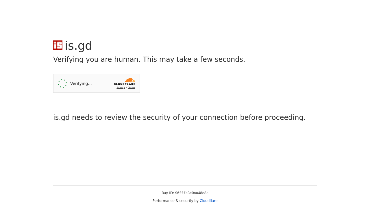 Screenshot of is.gd