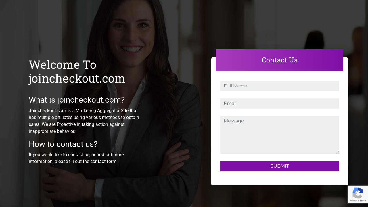 Screenshot of joincheckout.com
