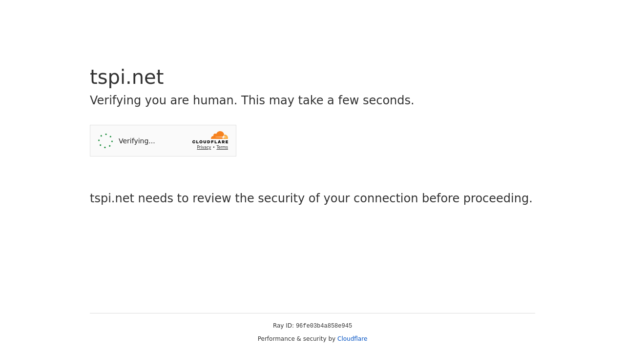 Screenshot of tspi.net