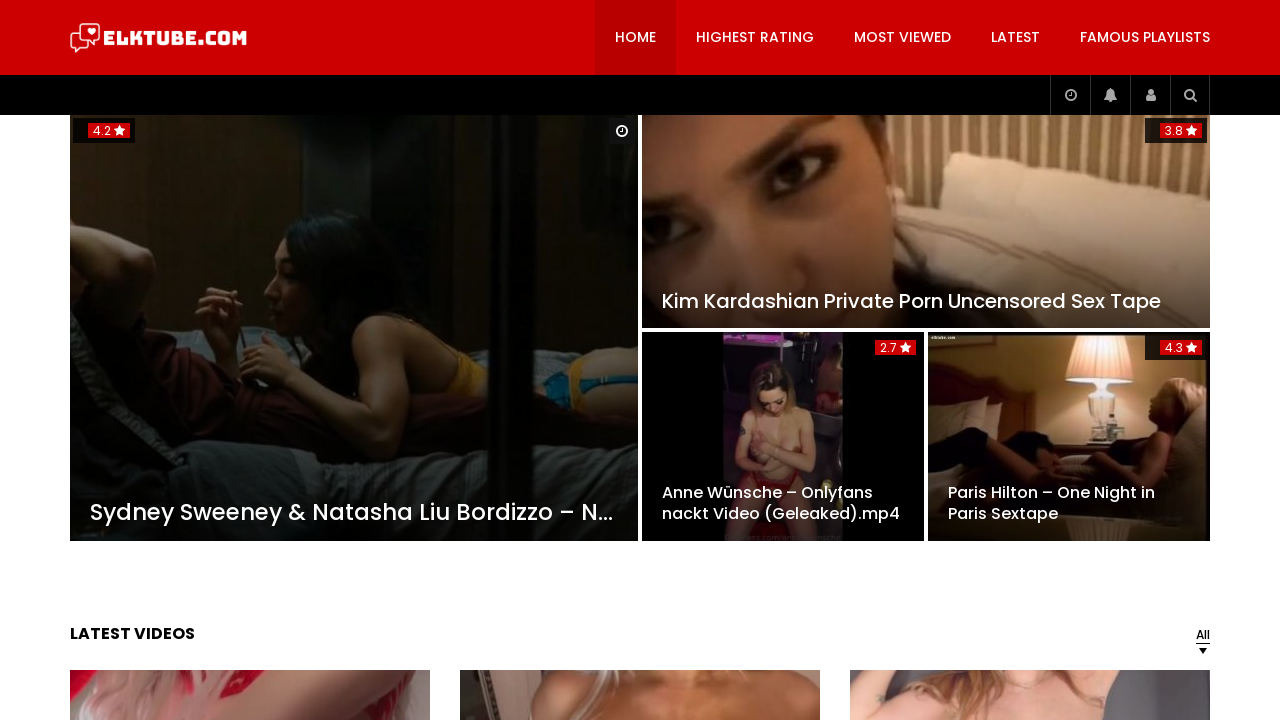 Screenshot of elktube.com