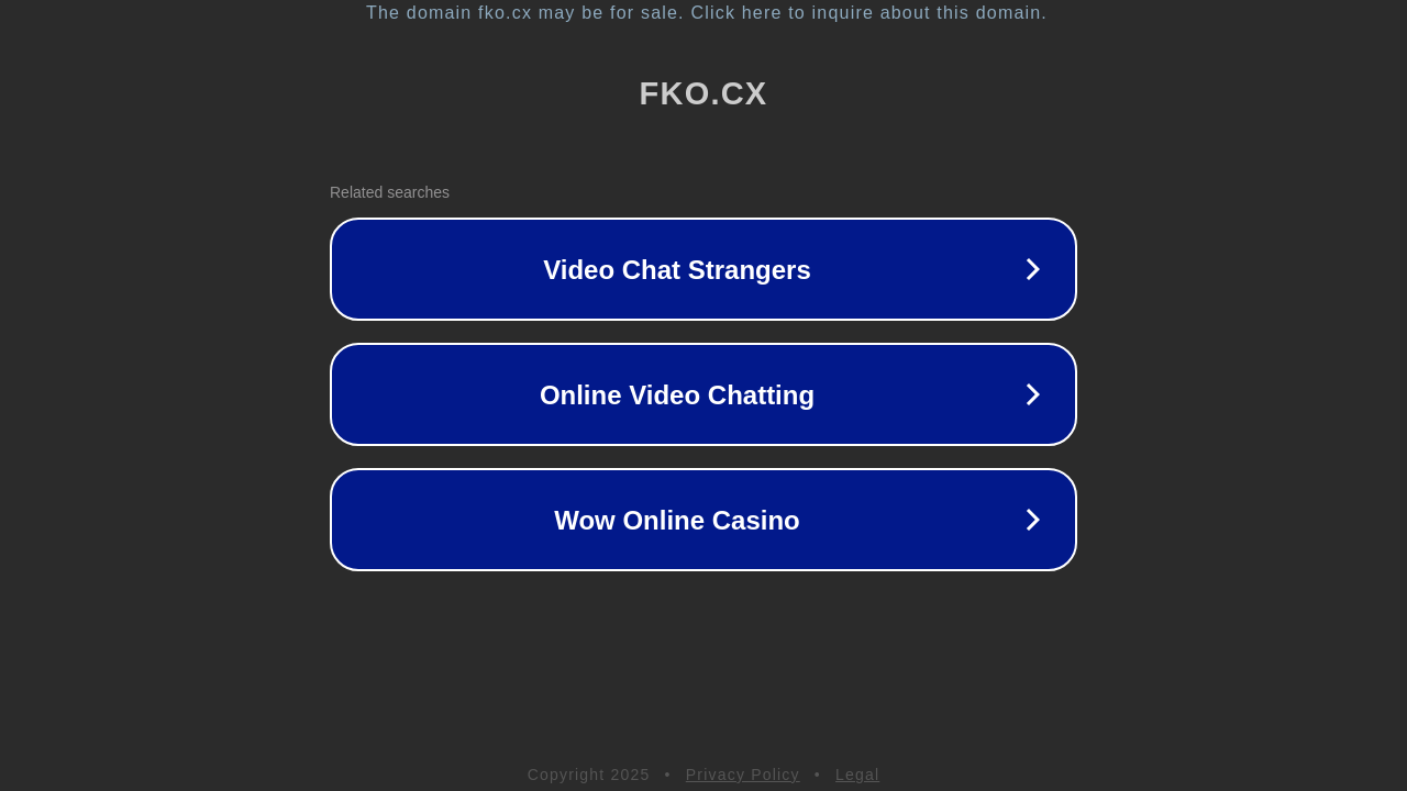 Screenshot of fko.cx
