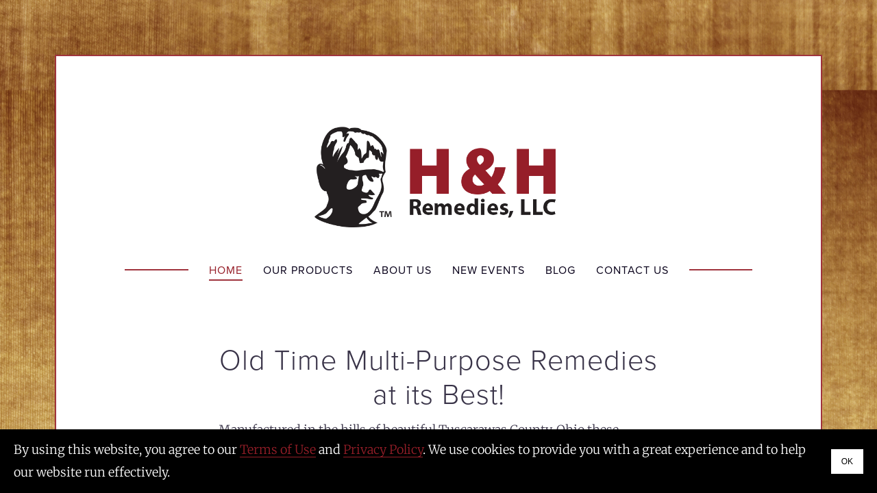 Screenshot of handhremedies.com