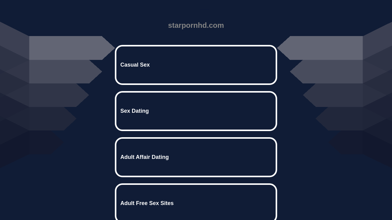 Screenshot of starpornhd.com