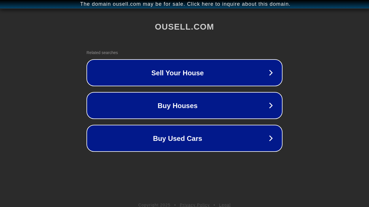 Screenshot of ousell.com