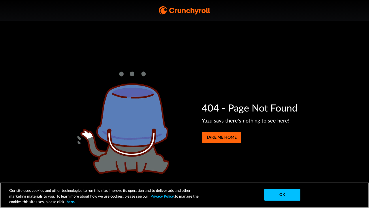 Screenshot of sso.crunchyroll.com