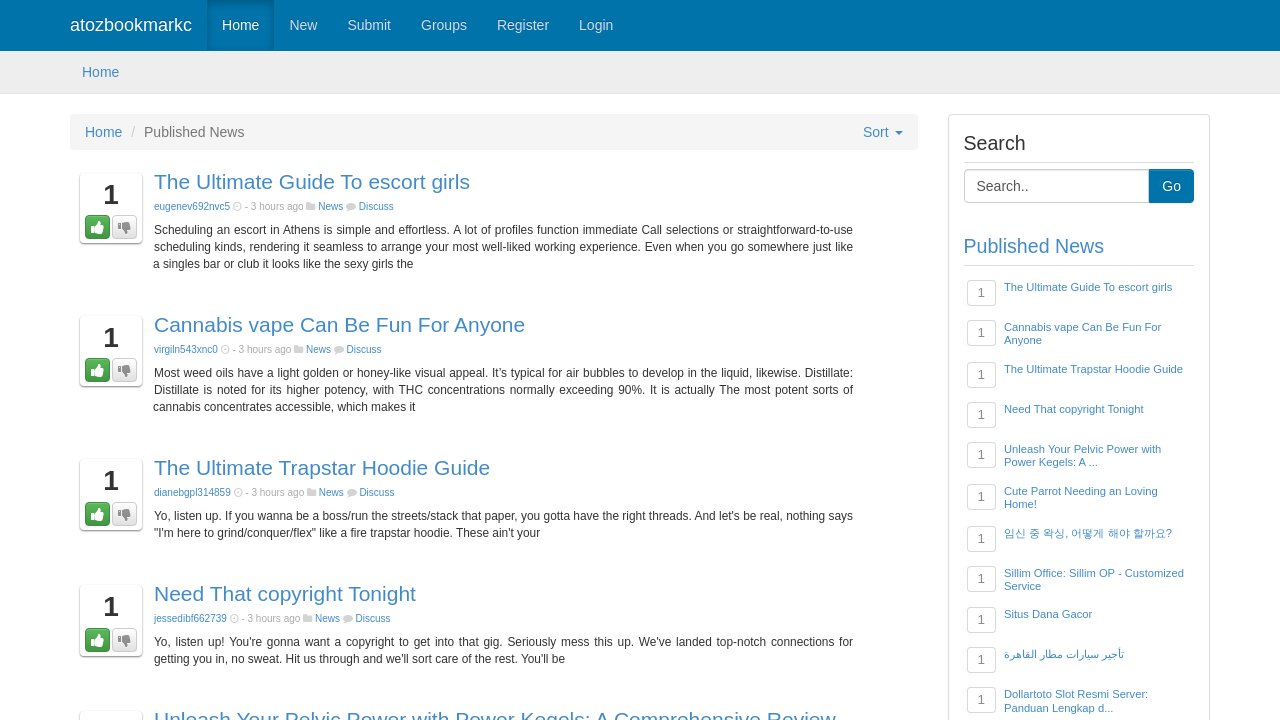 Screenshot of atozbookmarkc.com