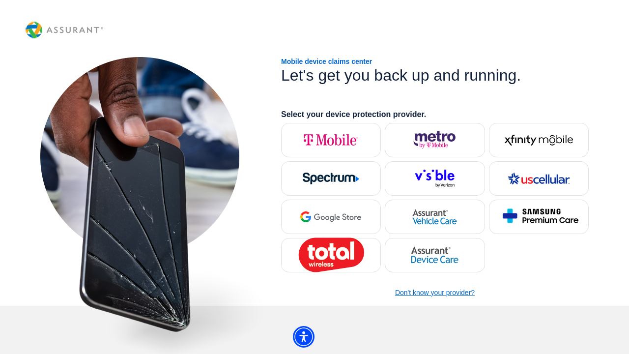 Screenshot of fastclaim.com