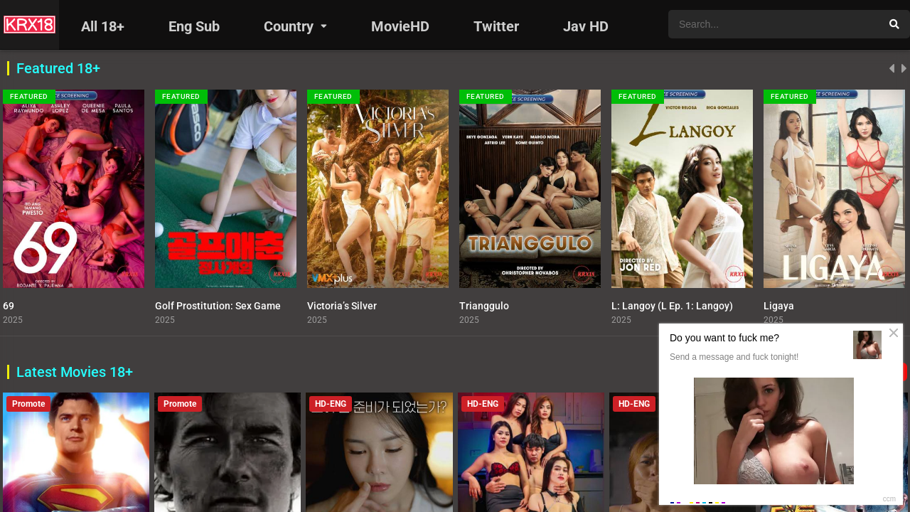 Screenshot of krx18.com