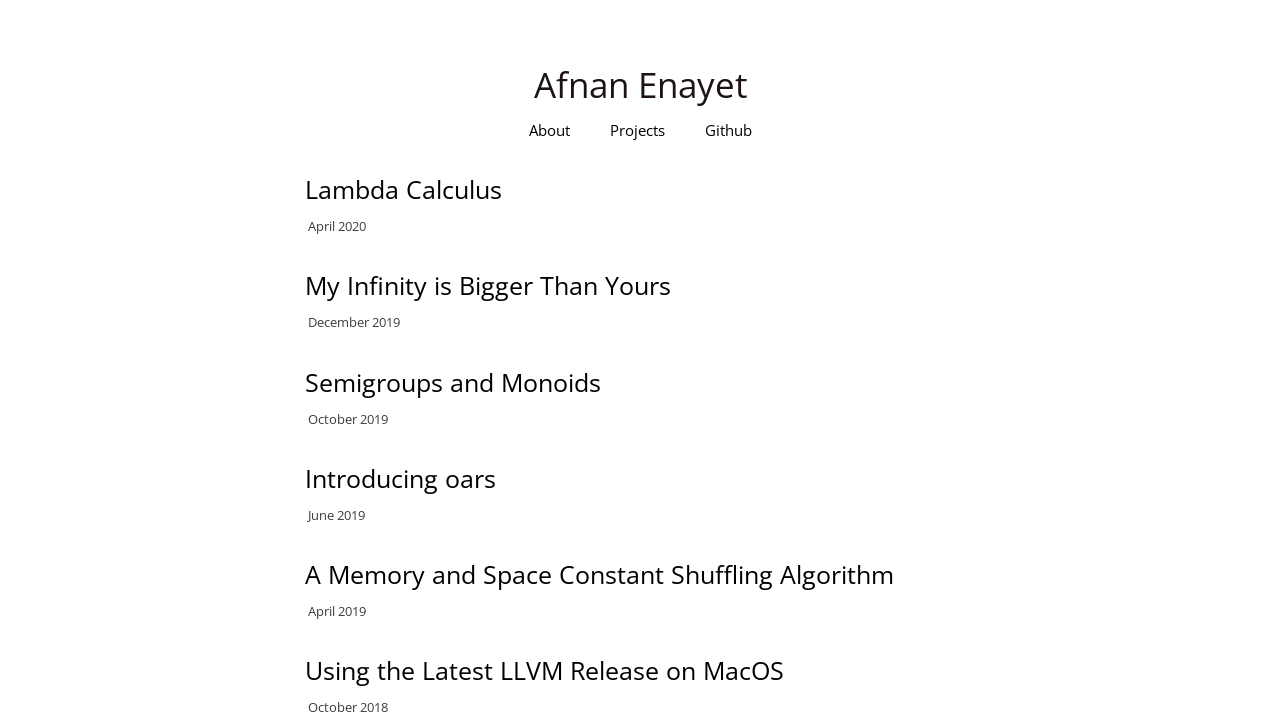 Screenshot of afnan.io