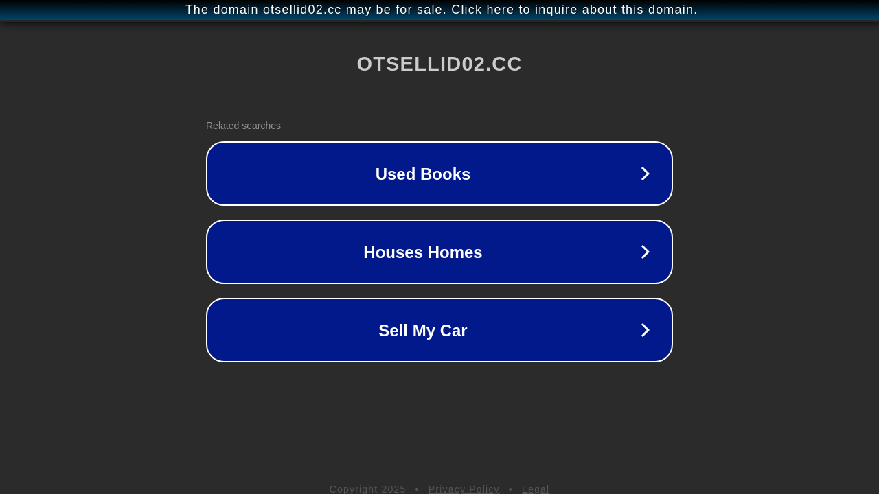 Screenshot of otsellid02.cc