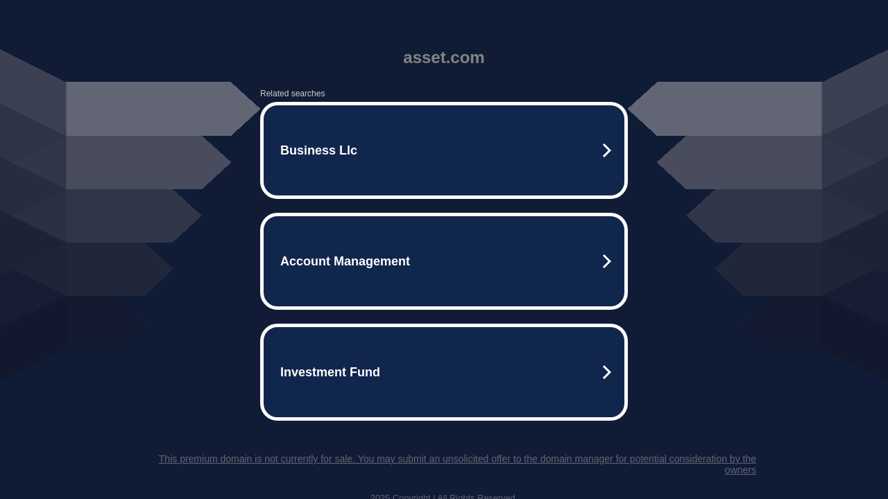 Screenshot of bitofi.asset.com