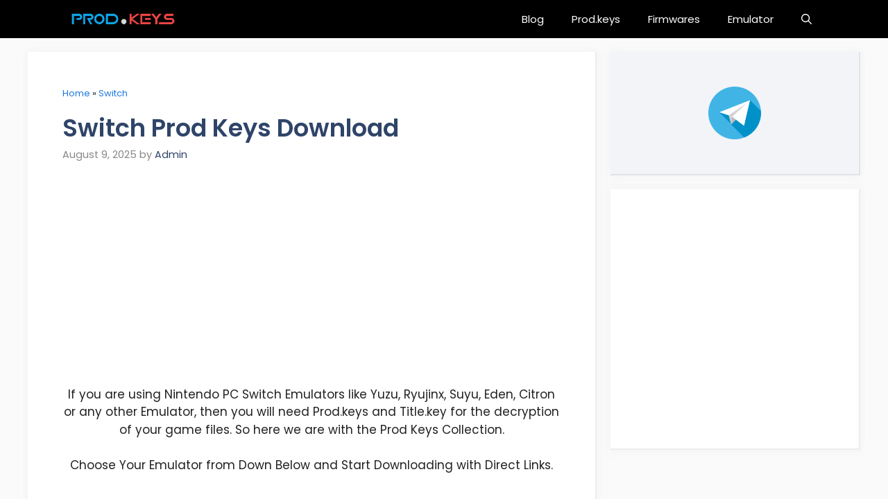 Screenshot of prodkeys.net