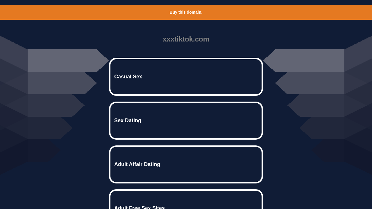Screenshot of xxxtiktok.com