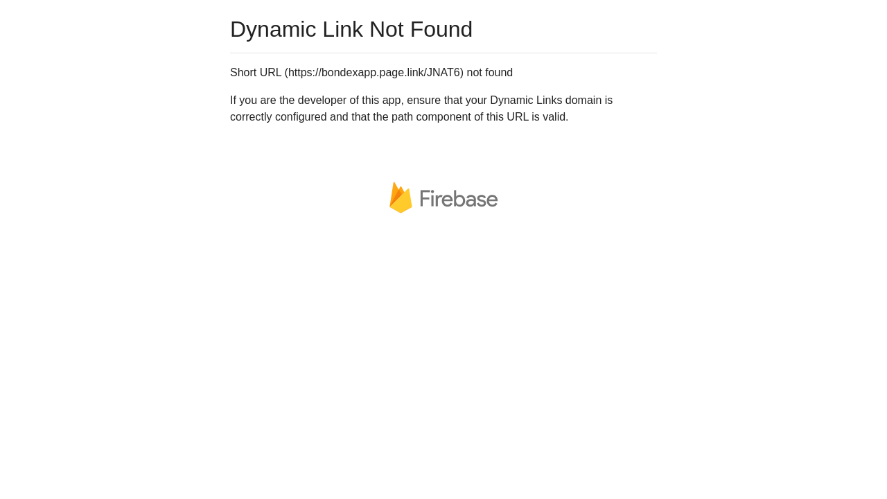 Screenshot of bondexapp.page.link