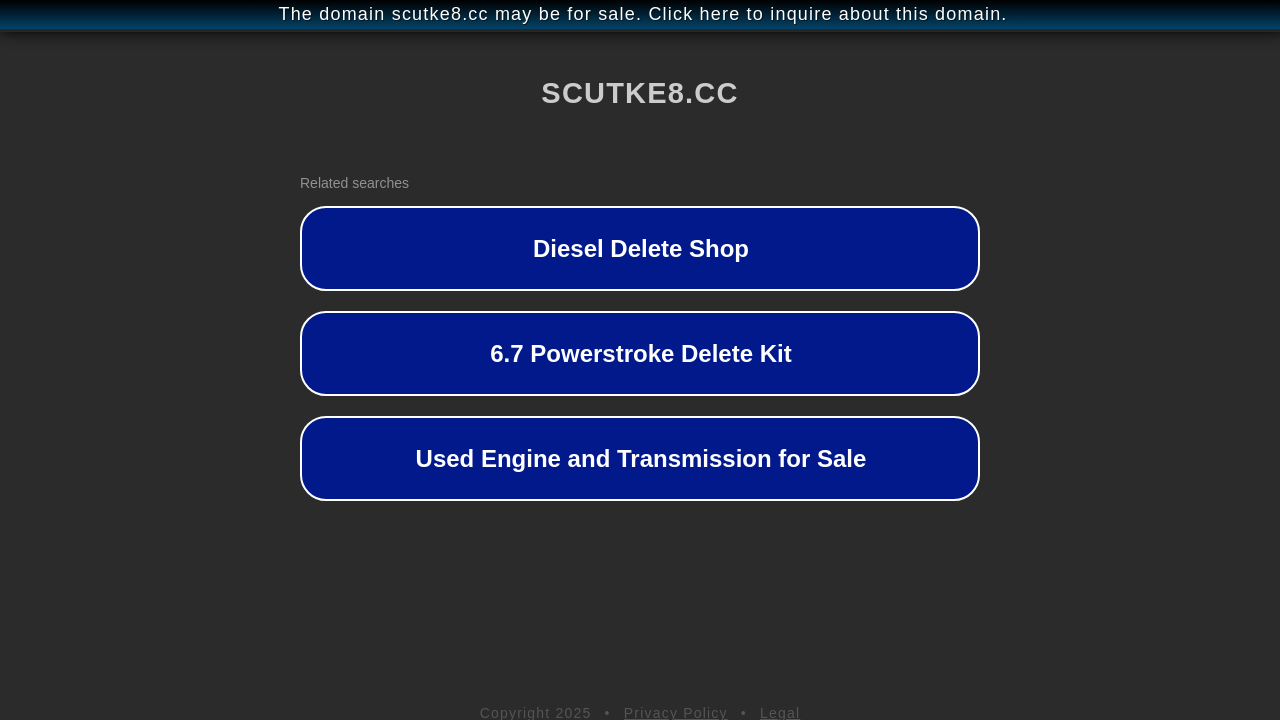 Screenshot of scutke8.cc