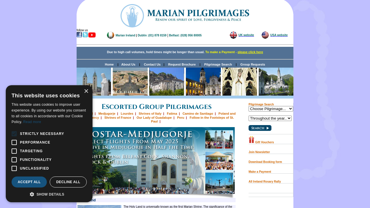 Screenshot of marian.ie
