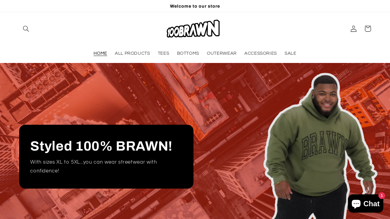 Screenshot of 100brawn.com