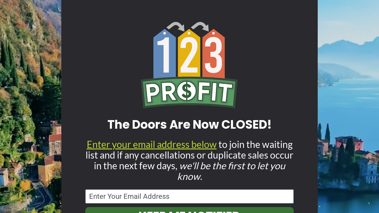 Screenshot of 123profit.com
