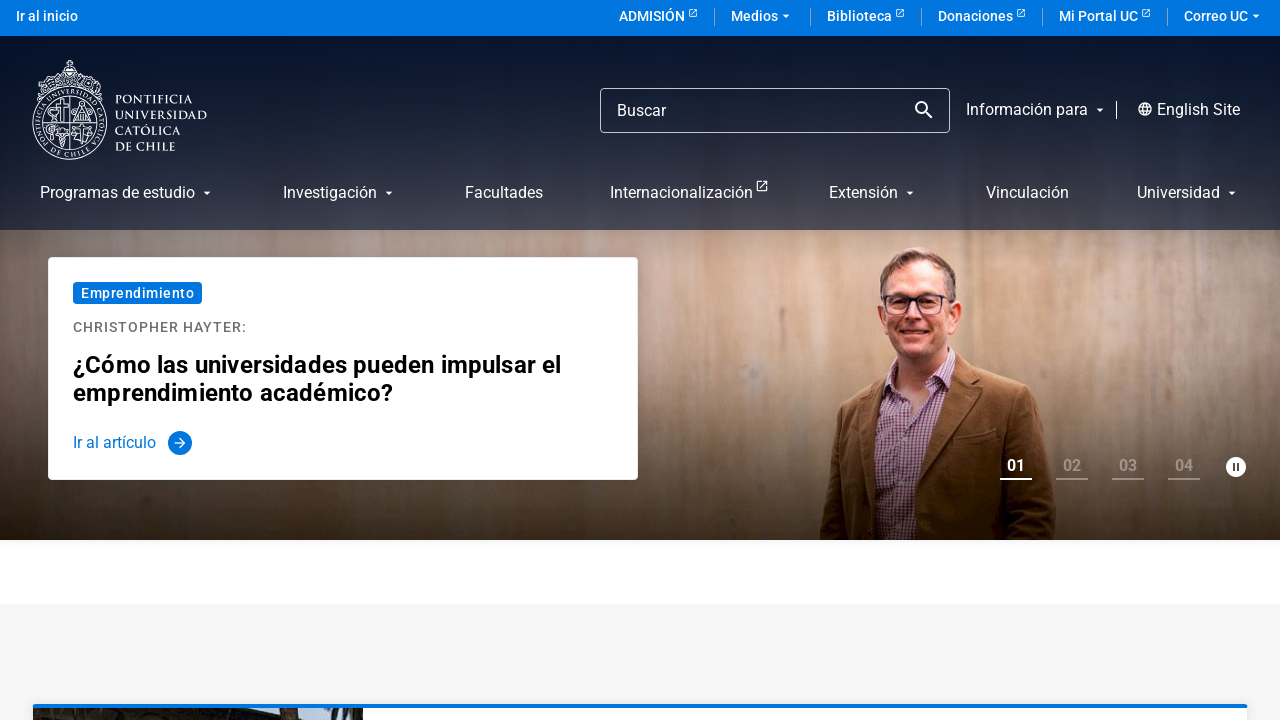 Screenshot of uc.cl