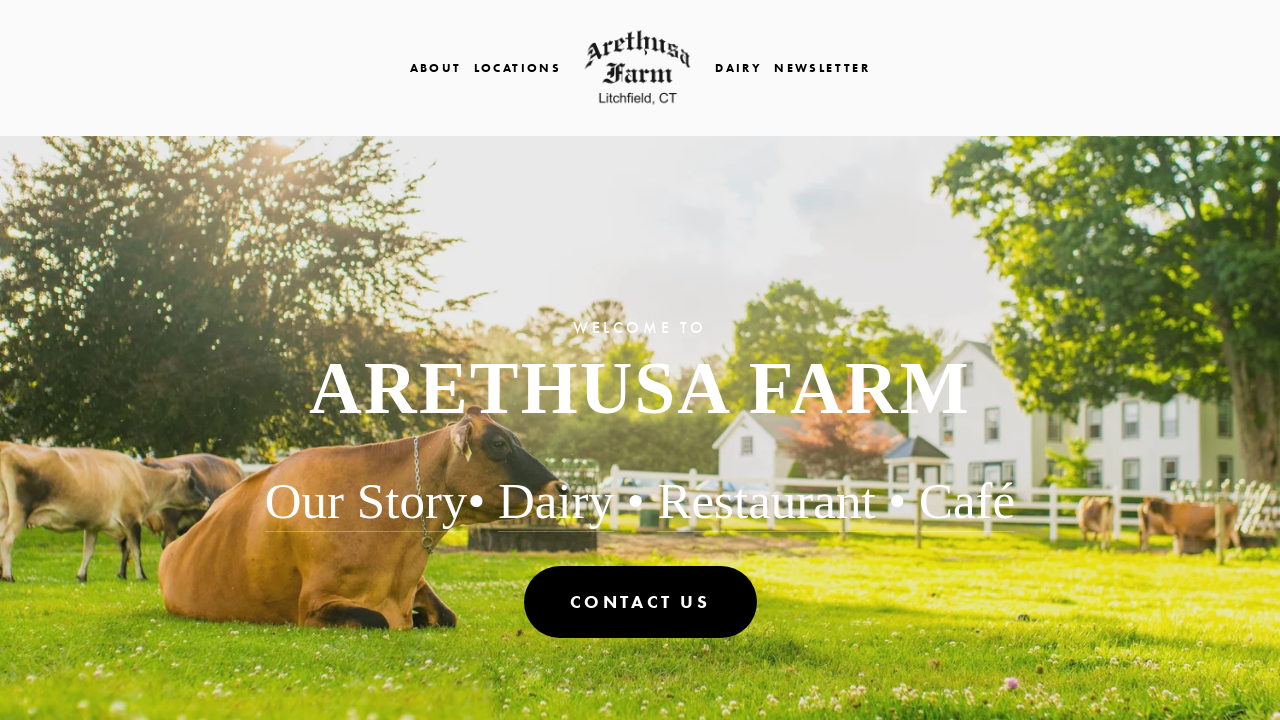 Screenshot of arethusafarm.com