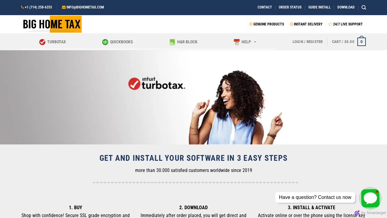 Screenshot of bighometax.com
