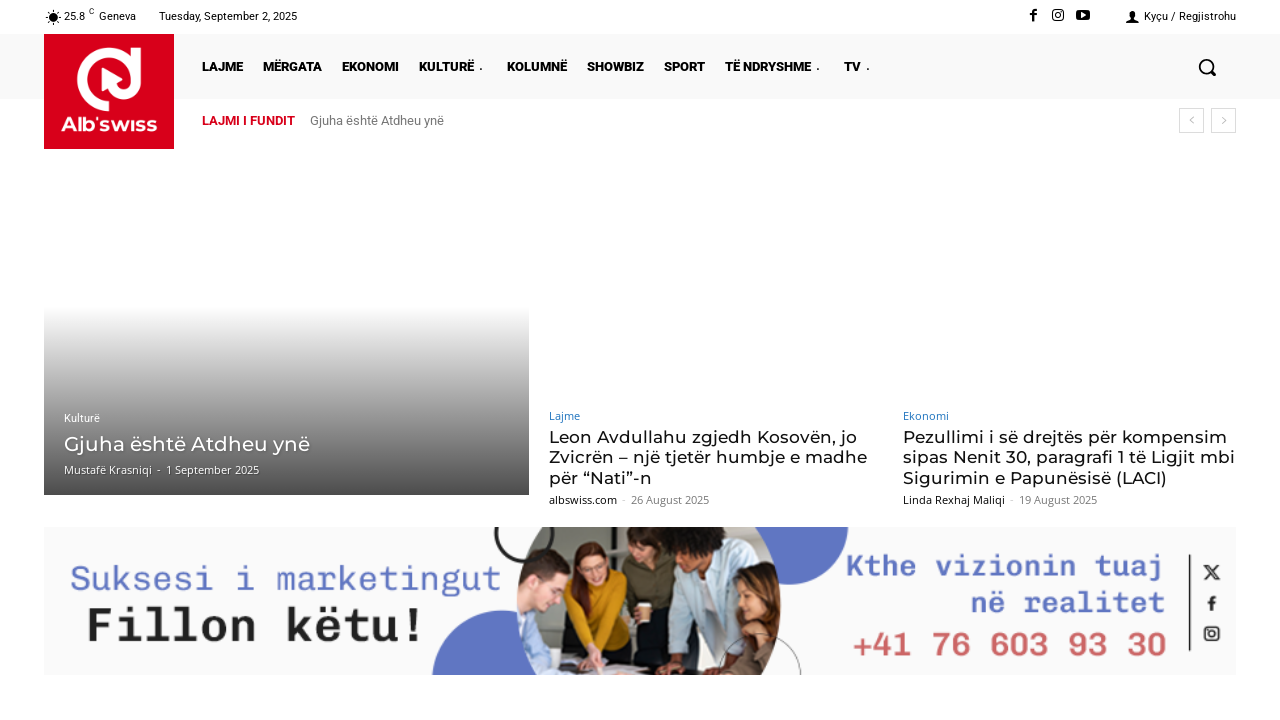 Screenshot of albswiss.com