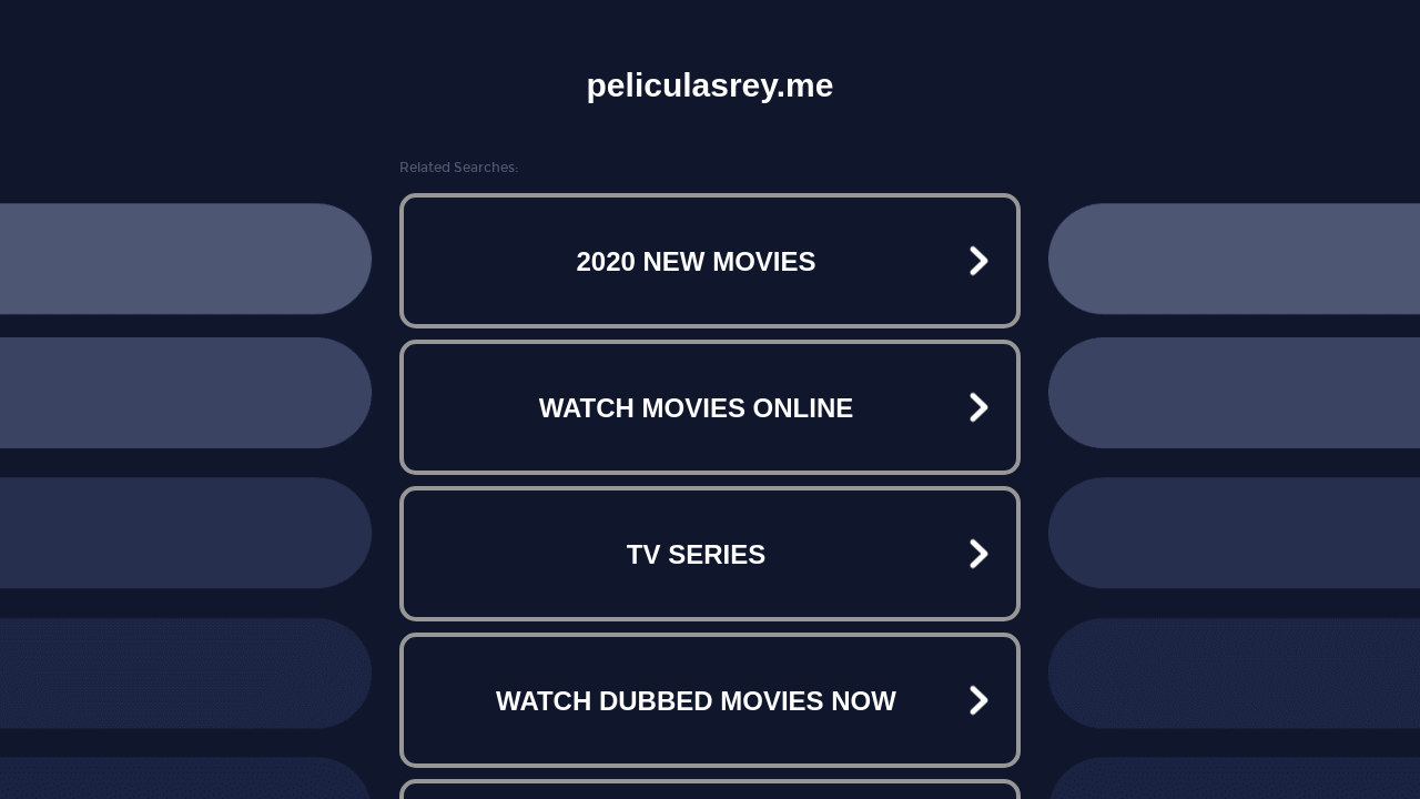 Screenshot of peliculasrey.me