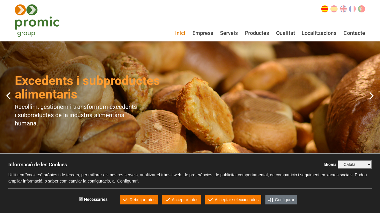 Screenshot of promic.es