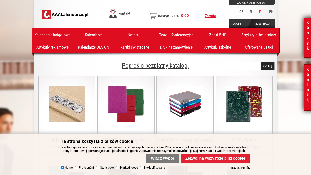 Screenshot of aaakalendarze.pl