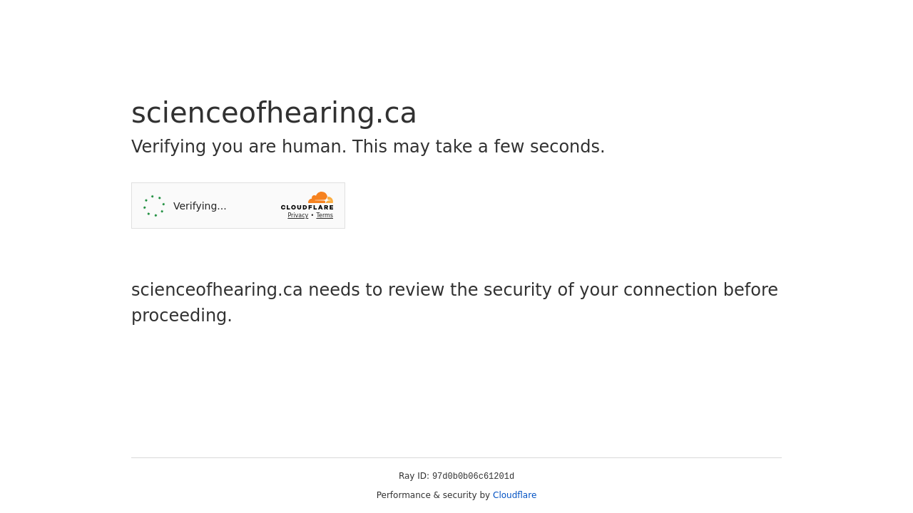 Screenshot of scienceofhearing.ca