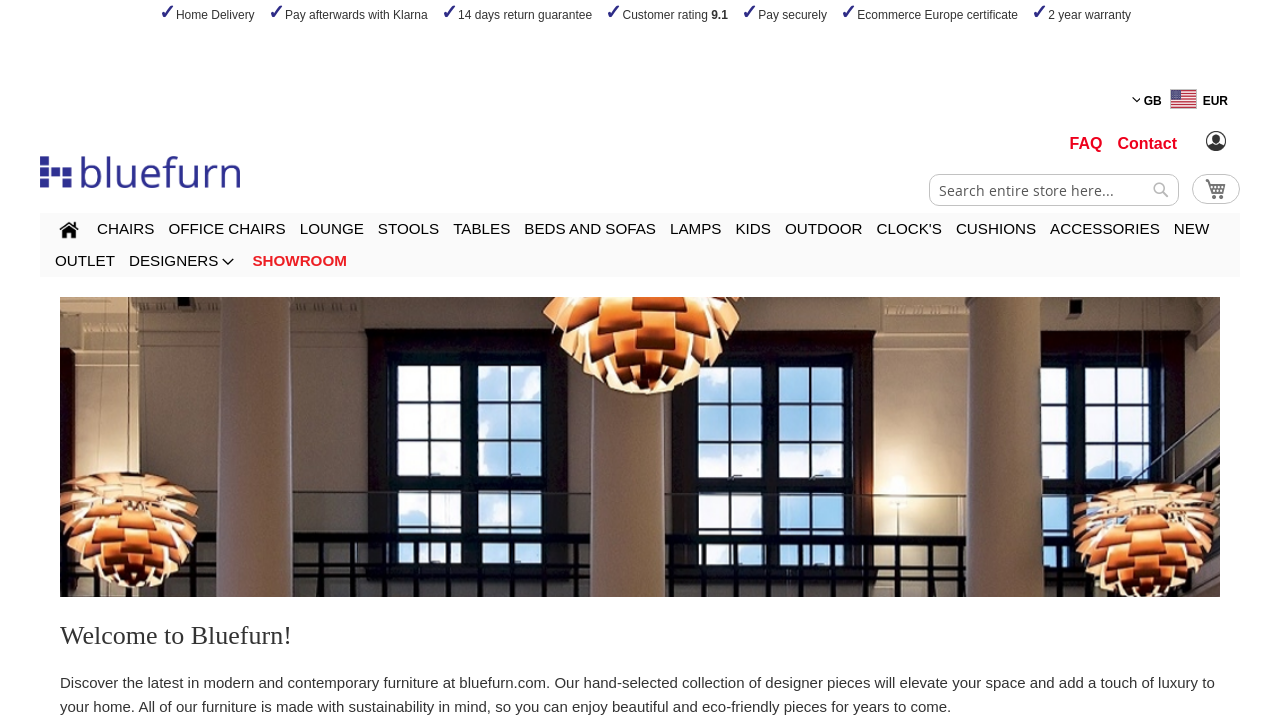 Screenshot of bluefurn.com
