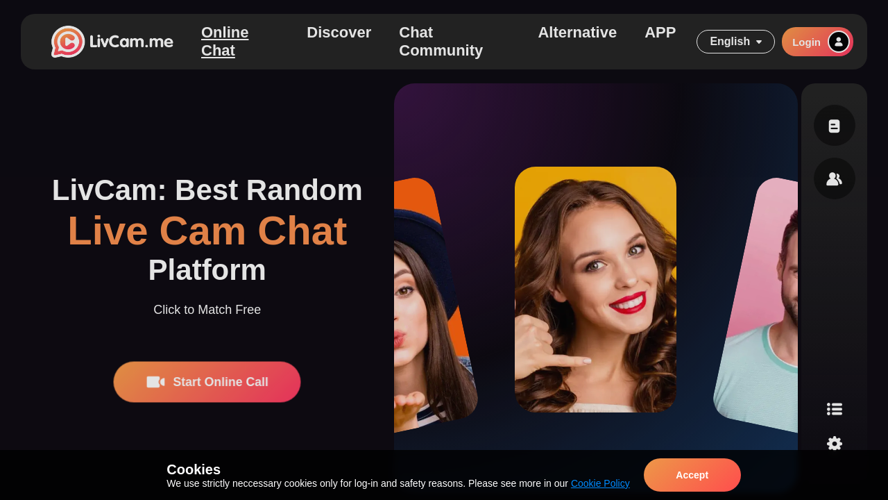 Screenshot of livcam.me
