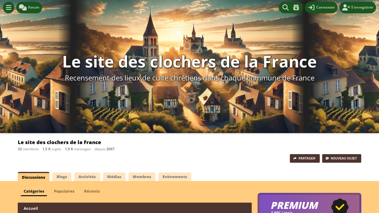 Screenshot of lafrancedesclochers.xooit.com