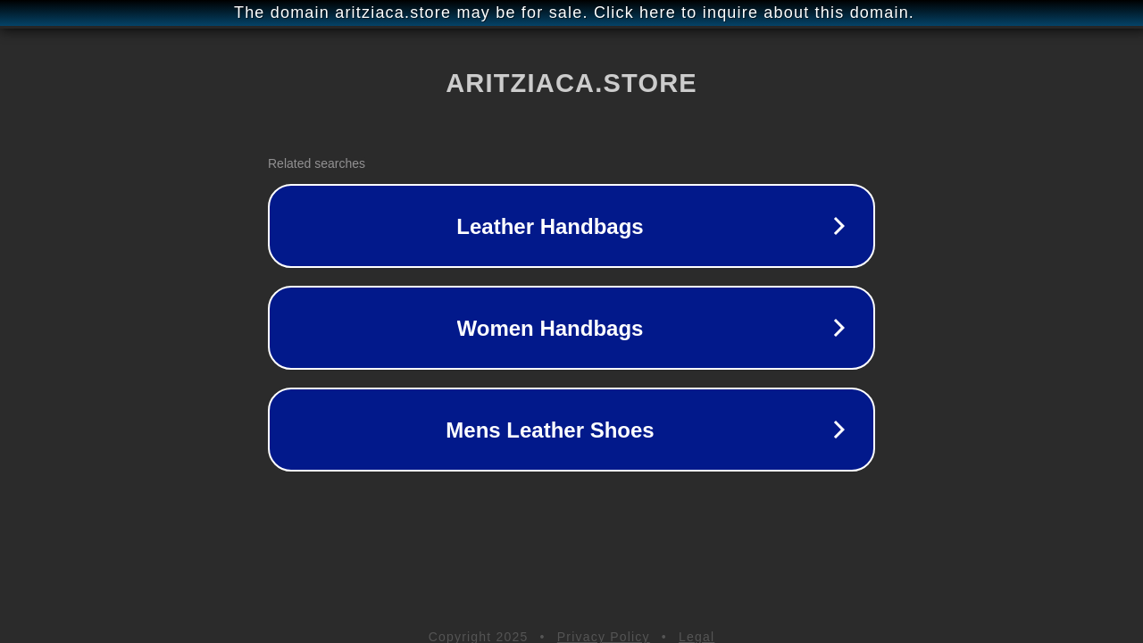 Screenshot of aritziaca.store