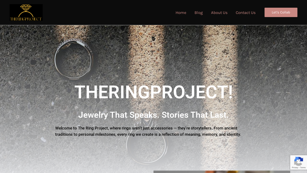 Screenshot of theringproject.org