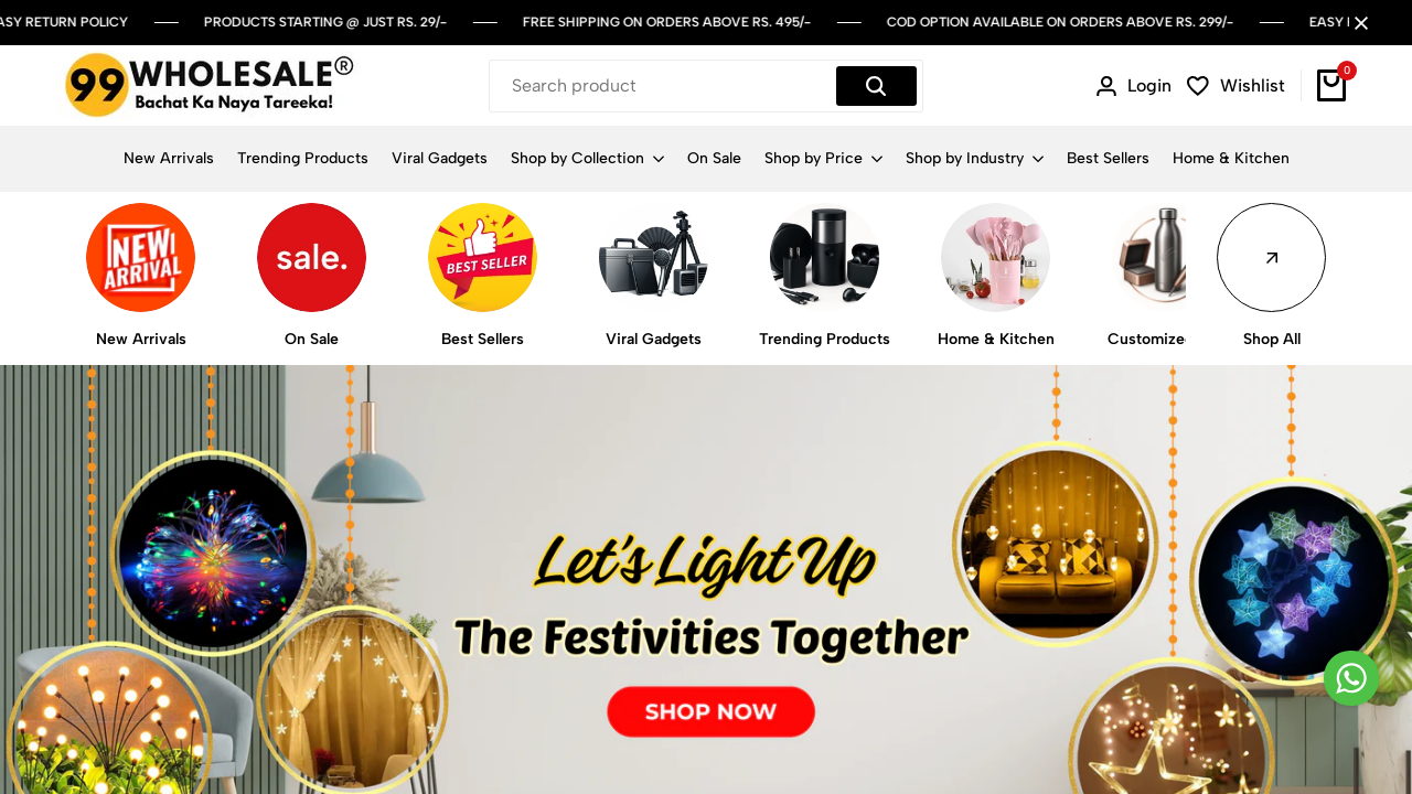 Screenshot of 99wholesale.com