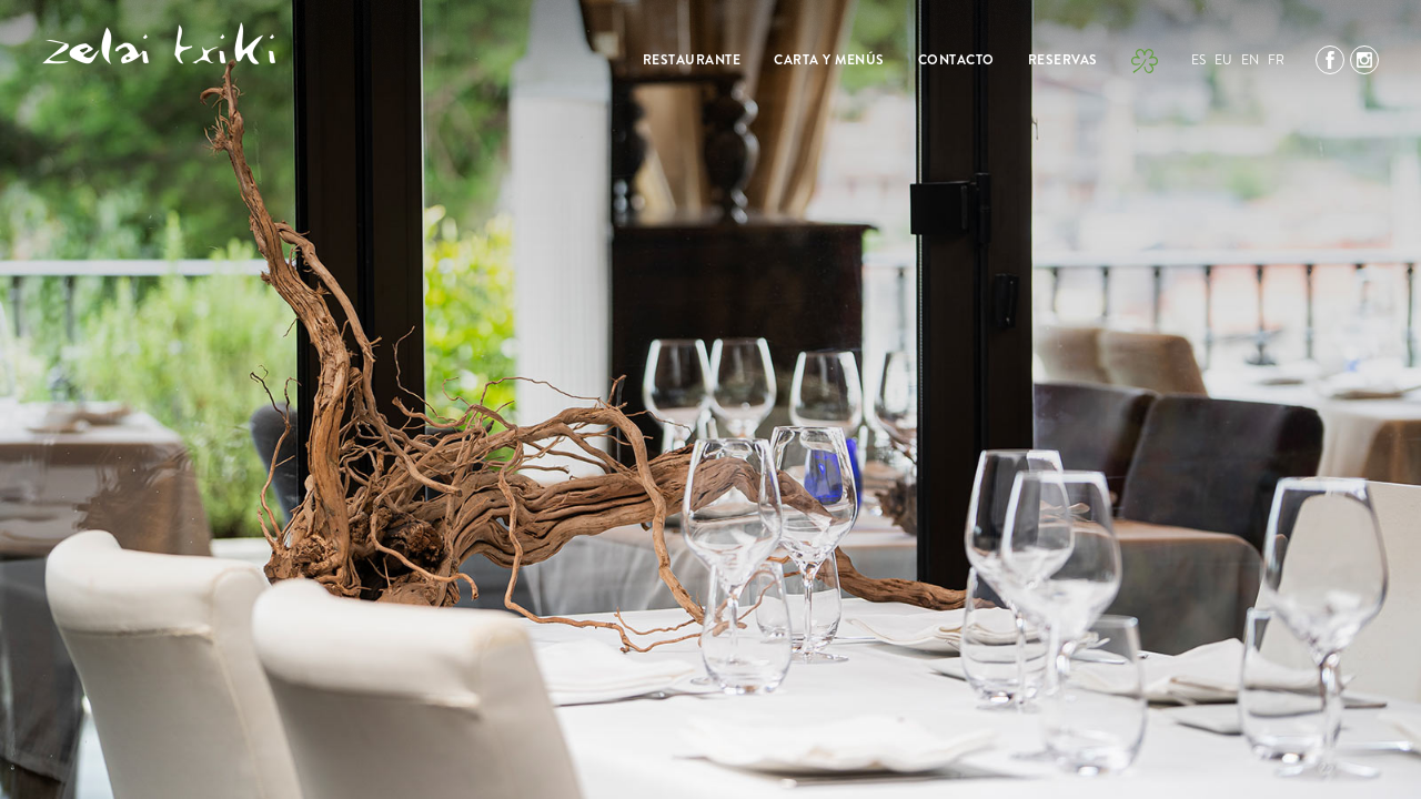 Screenshot of restaurantezelaitxiki.com