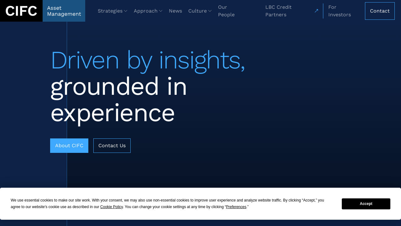 Screenshot of cifc.com
