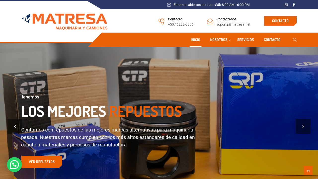 Screenshot of matresapanama.com