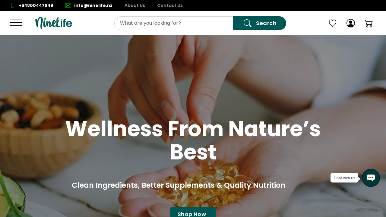 Screenshot of ninelife.nz