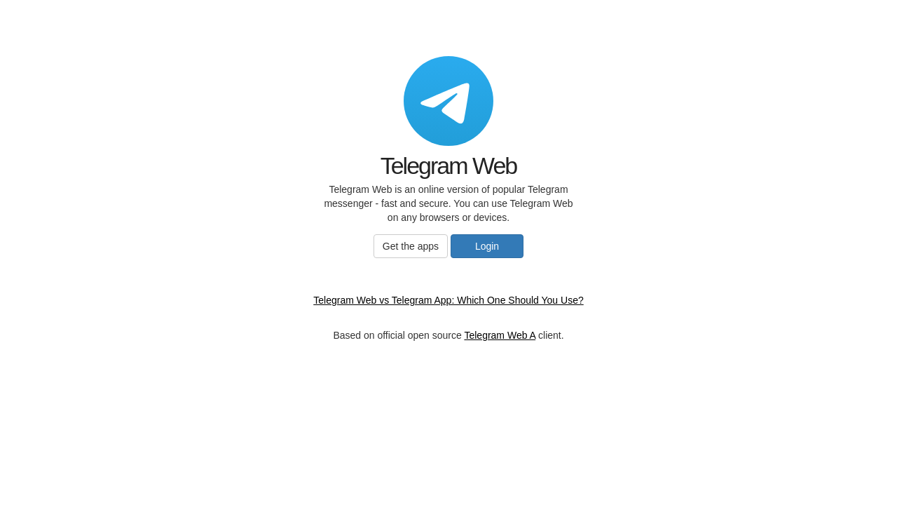 Screenshot of webogram.org