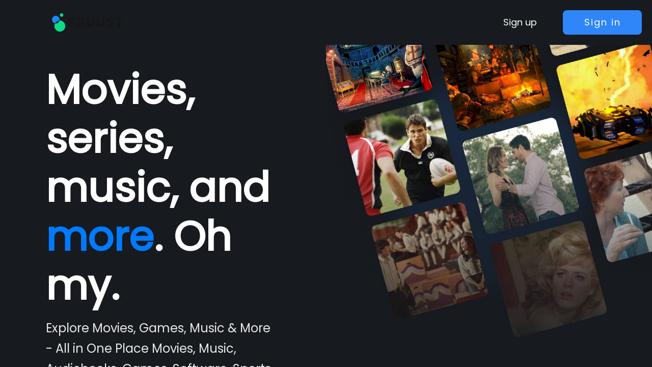 Screenshot of fruust.com