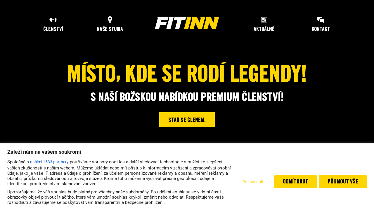 Screenshot of fitinn.cz