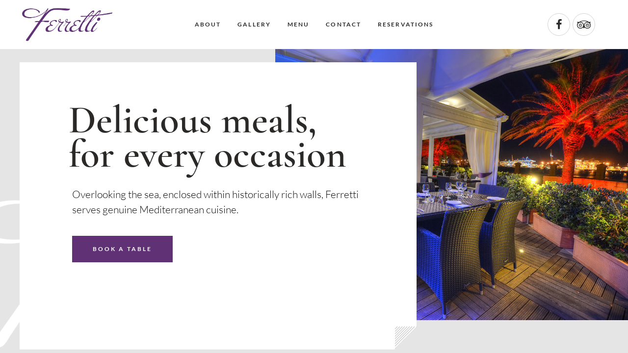 Screenshot of ferretti.com.mt