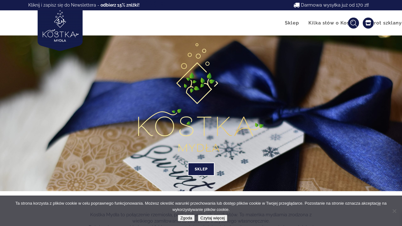 Screenshot of kostkamydla.pl