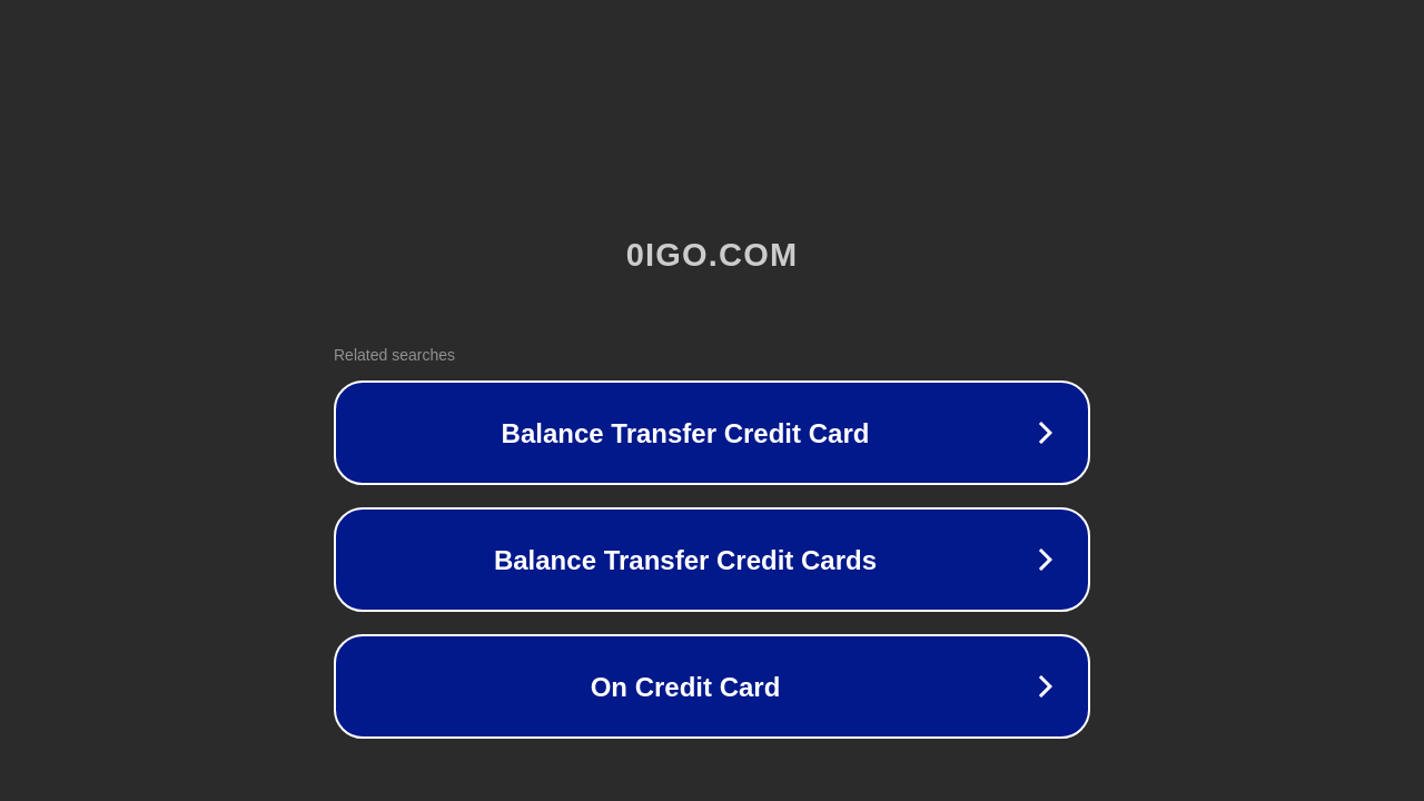 Screenshot of 0igo.com