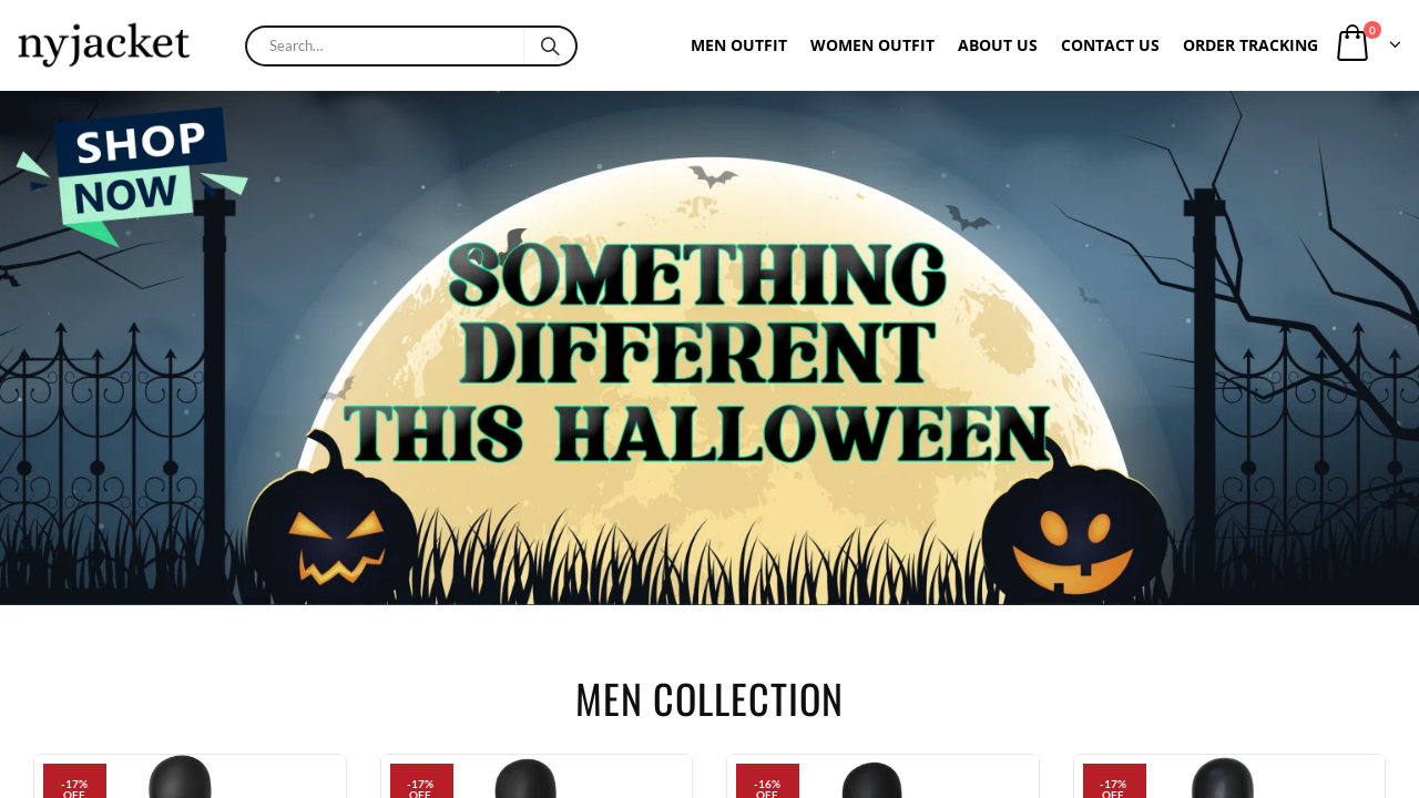 Screenshot of nyjacket.com