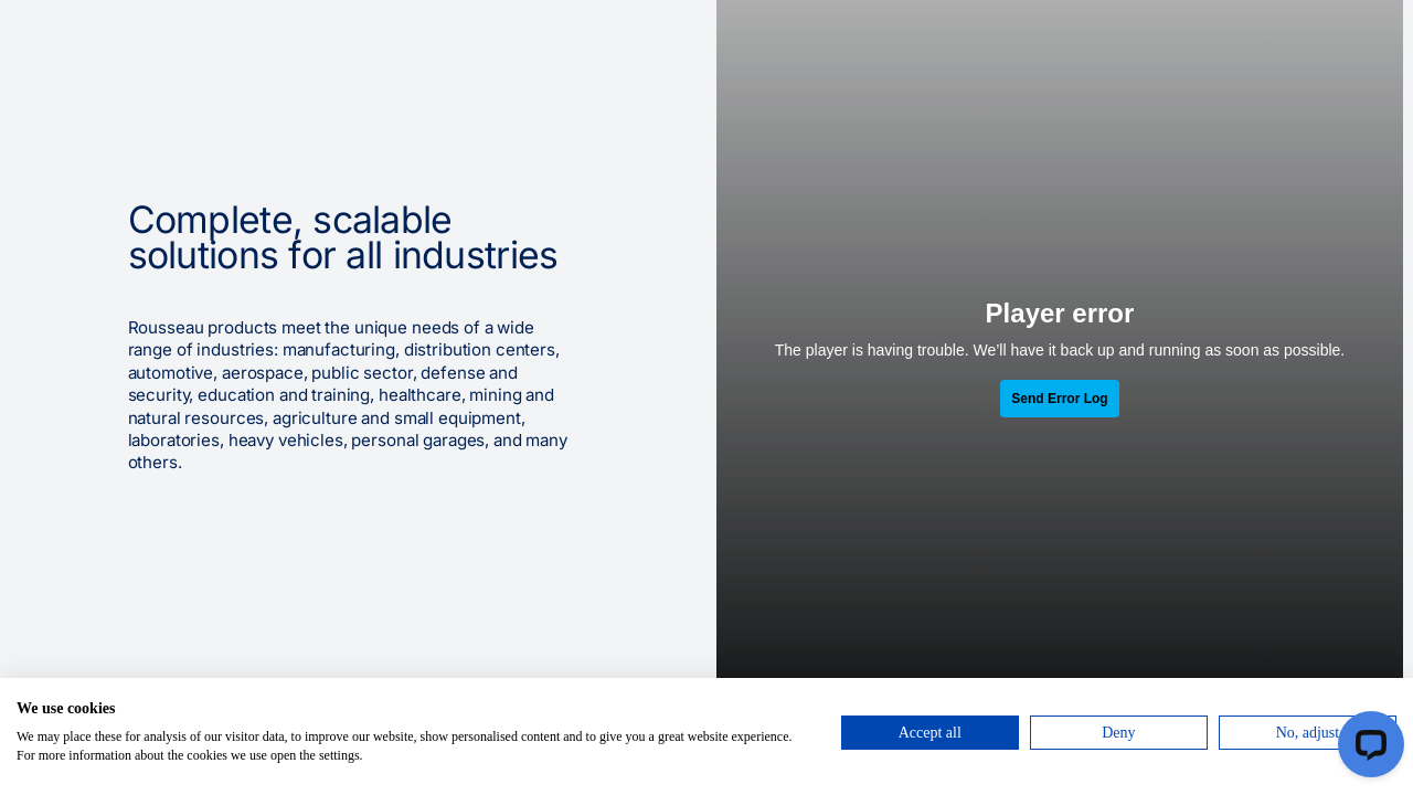 Screenshot of rousseau.com