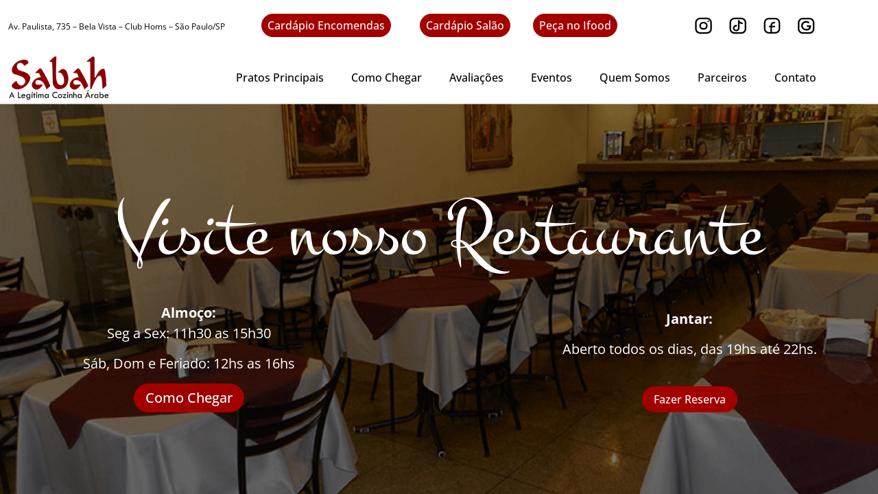 Screenshot of sabah.com.br